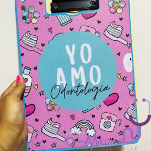 Tabla de apoyo o planillero yo amo odontología