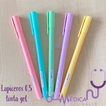 Set X 5 Lapiceros de colores Ref 01
