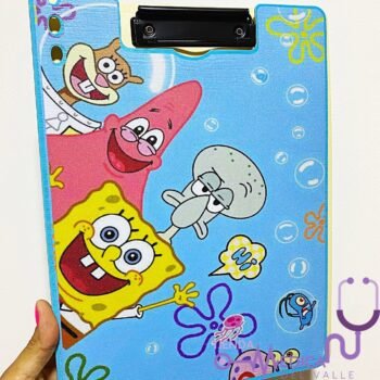 Tabla de apoyo o planillero Bob Esponja