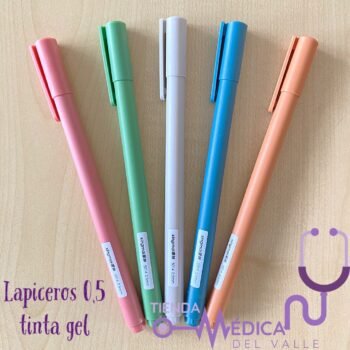Set X 5 Lapiceros de colores Ref 002