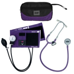 Kit de Tensiómetro y Fonendoscopio Fusion GMD Colors morado