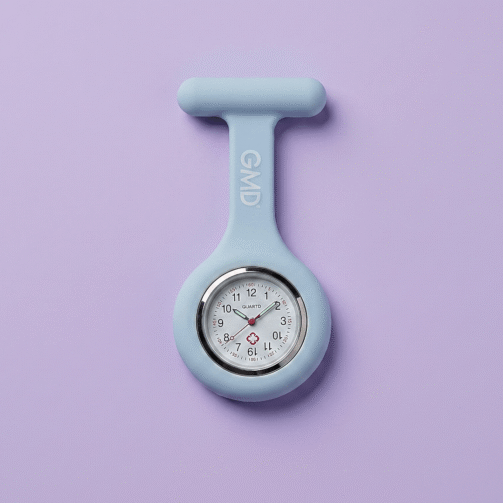 reloj azul cielo