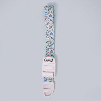 Torniquete GMD motivo médico azul