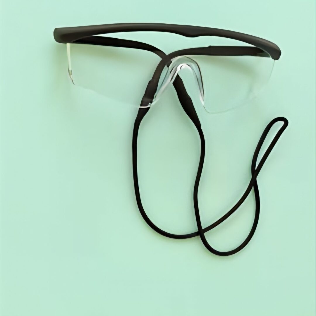 sujetador para gafas negro