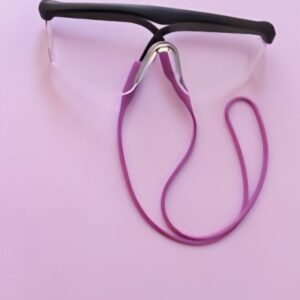 sujetador para gafas morado