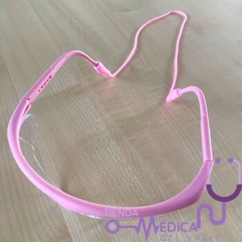 Sujetador para gafas rosado