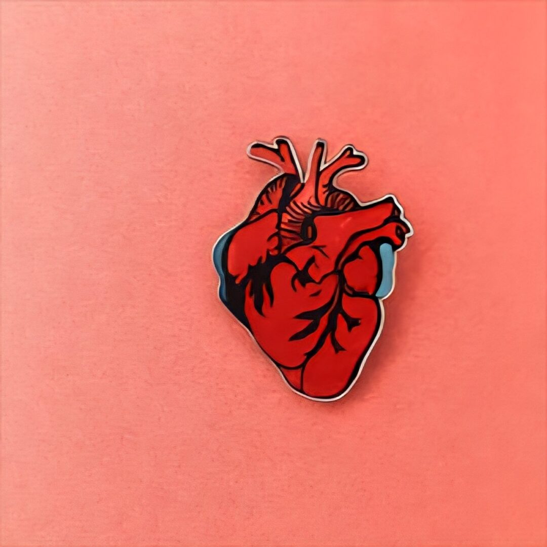 broche corazón