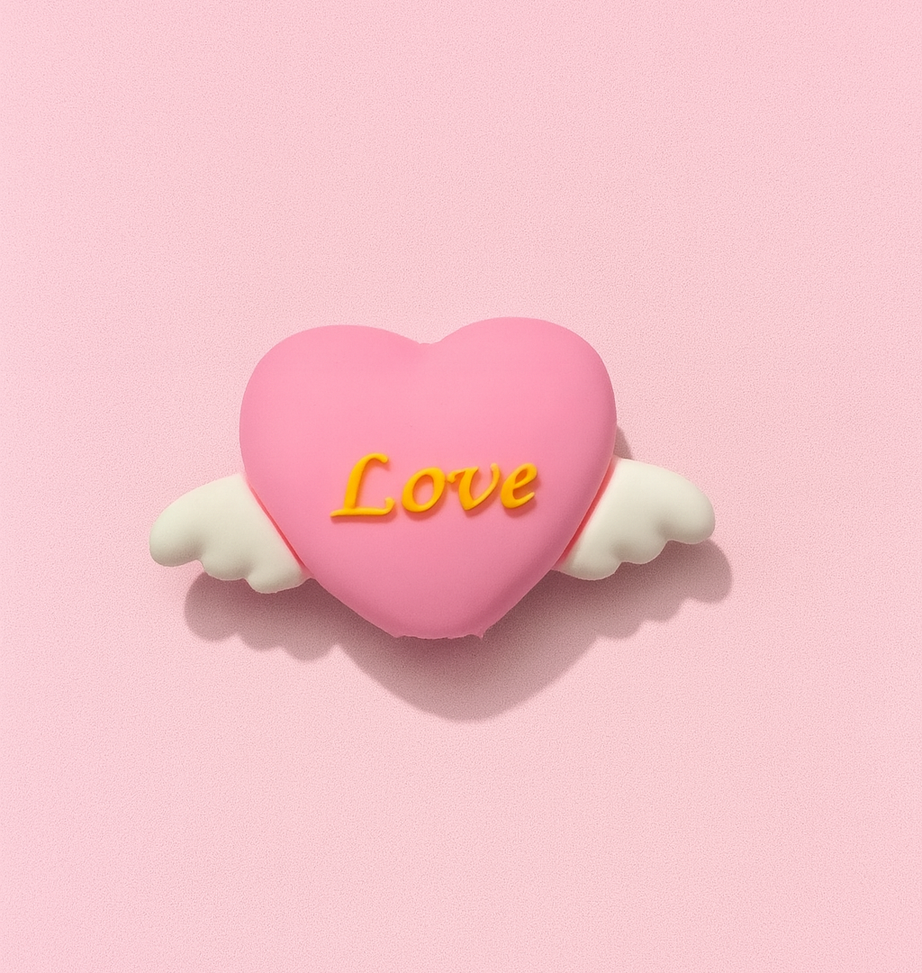pin para fonendo y martillo pink love