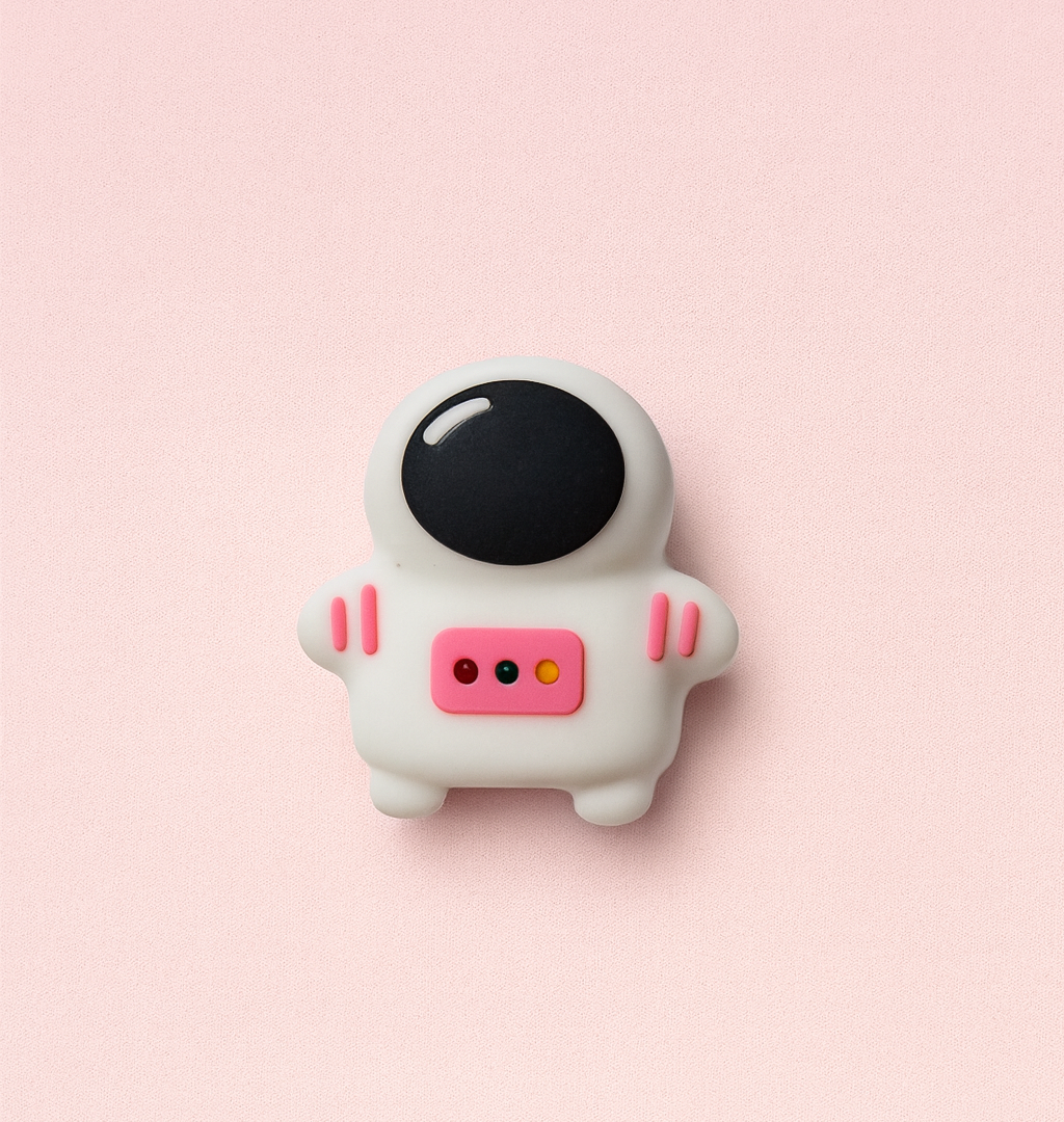 pin para fonendo y martillo astronauta