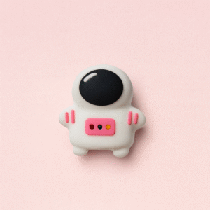 pin para fonendo y martillo astronauta
