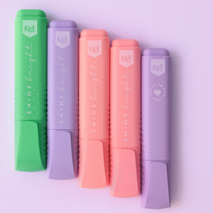 resaltadores pasteles punta gruesa kiut