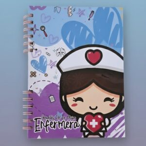 Agenda cuaderno 3 materias Enfermería Ref 088