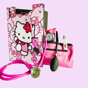 kit enfermería, medicina, fisioterapia hello kitty edición especial
