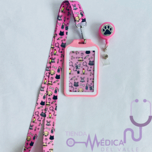 Kit Landyard + Yoyo + Escarapela Veterinaria