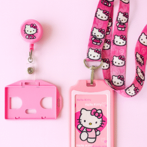 Kit Landyard + Yoyo + Escarapela Hello Kitty Ref 034