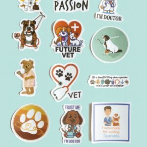 stickers veterinaria
