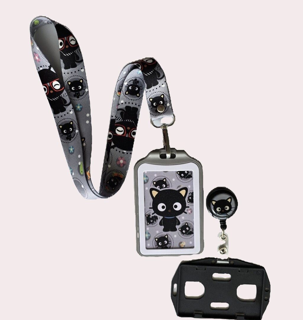 copia de kit landyard + yoyo + escarapela enfermera azul