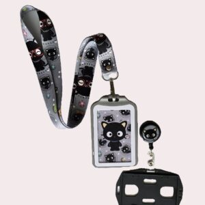 copia de kit landyard + yoyo + escarapela enfermera azul