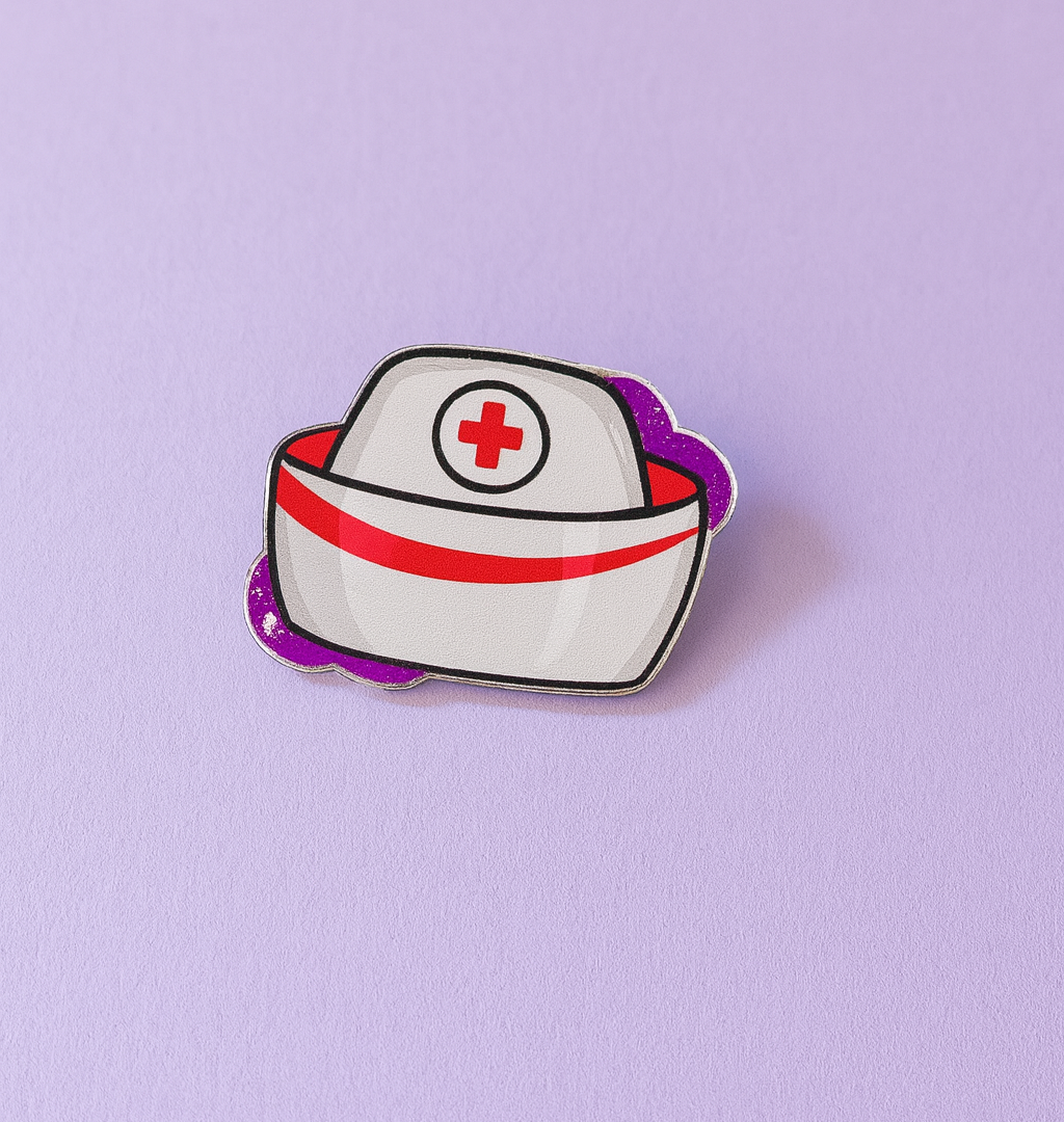 copia de broche cofia enfermera