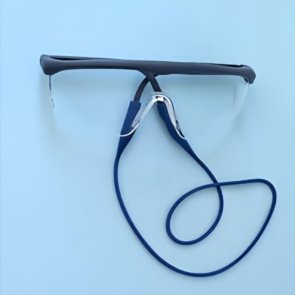 copia de sujetador para gafas negro