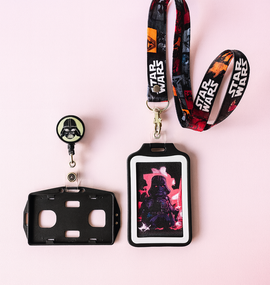 Kit Landyard + Yoyo + Escarapela Star Wars