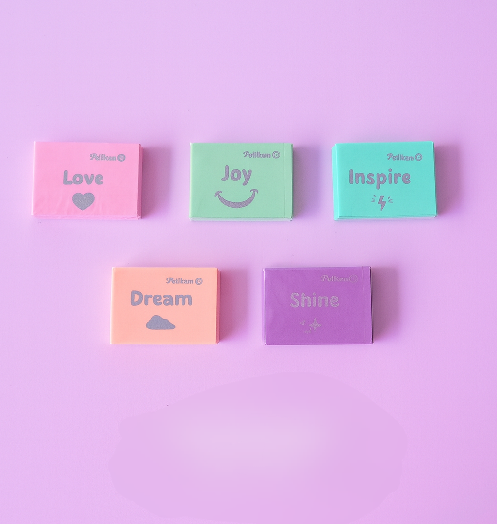 mini borrador con mensajes