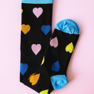 Medias de Compresión Corazones