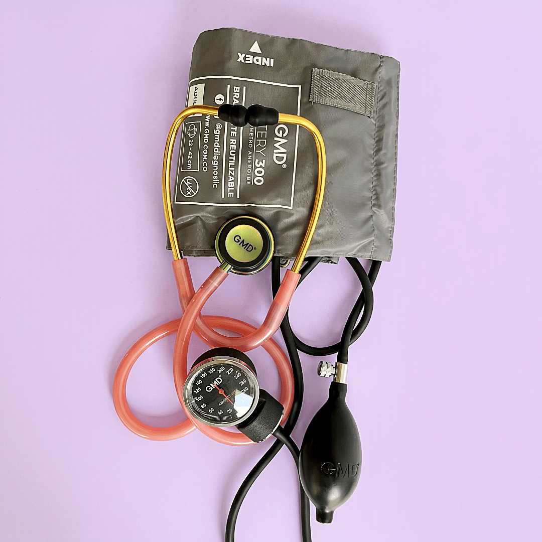 Kit médico GMD Premium – Fonendoscopio OIS 300 + Tensiómetro Artery 300 🩺✨