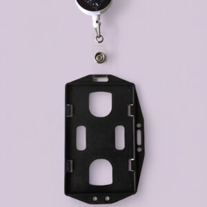 Portacarnet con Yoyo Nurse  Black