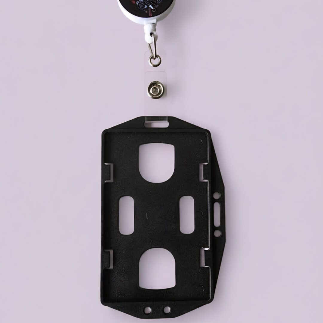 Portacarnet con Yoyo Nurse  Black