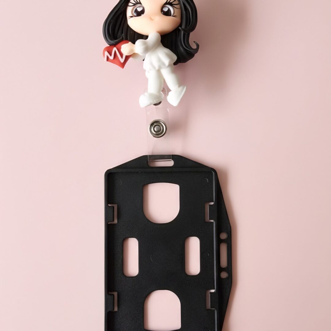 Portacarnet con Yoyo Enfermera Ref 089