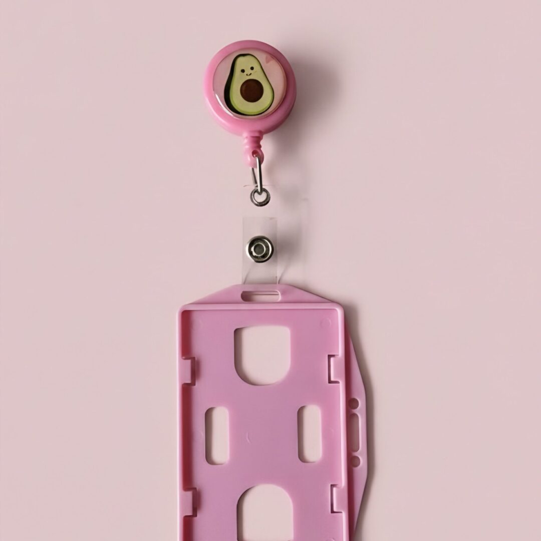 Portacarnet con Yoyo Aguacate