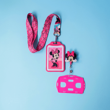 portacarnet minnie rosado