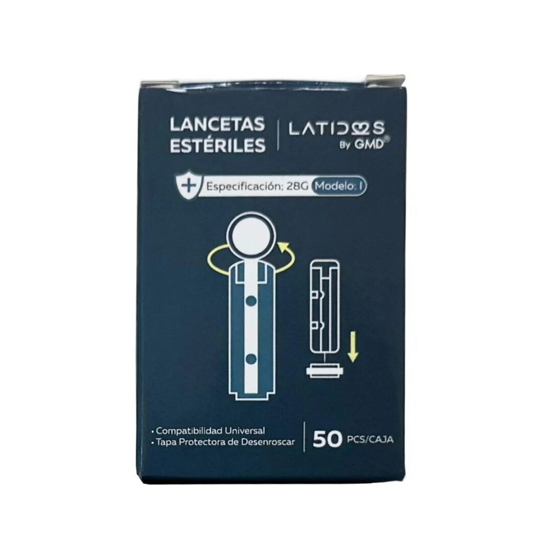 50 Lancetas para Glucómetro