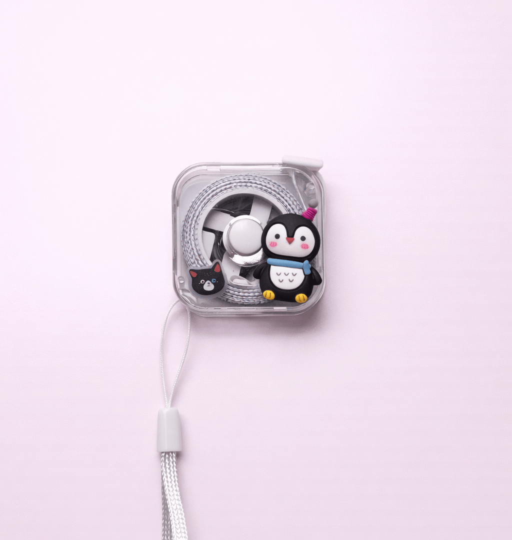 Cinta Métrica Cuadrada Gris 2 Metros