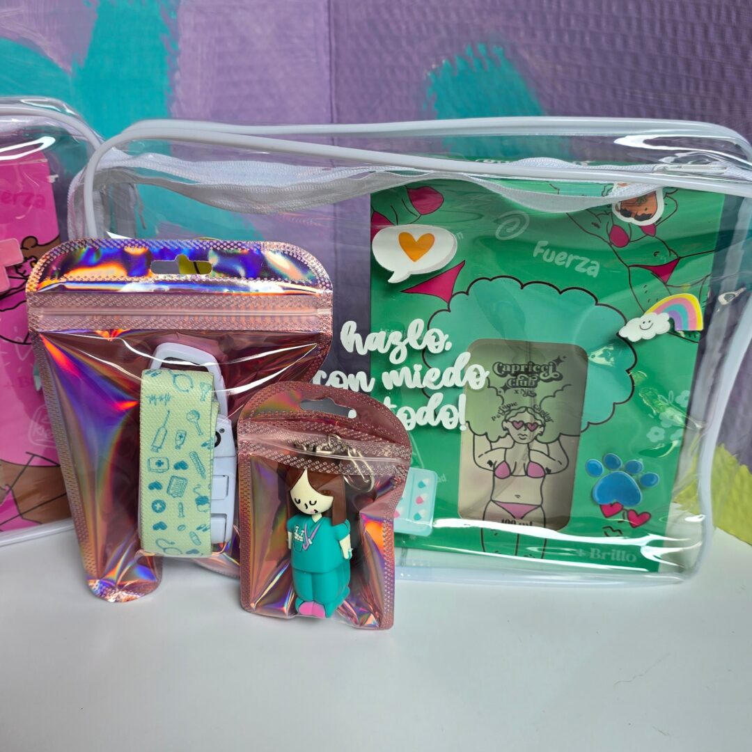 Kit Edición Especial Día de la Enfermería Kit Green(Cartuchera, Rompeampollas, Torniquete y Perfume Capilar)