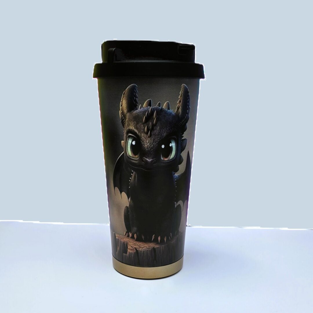 Termo Térmico Chimuelo– Acero inoxidable conserva frío y calor