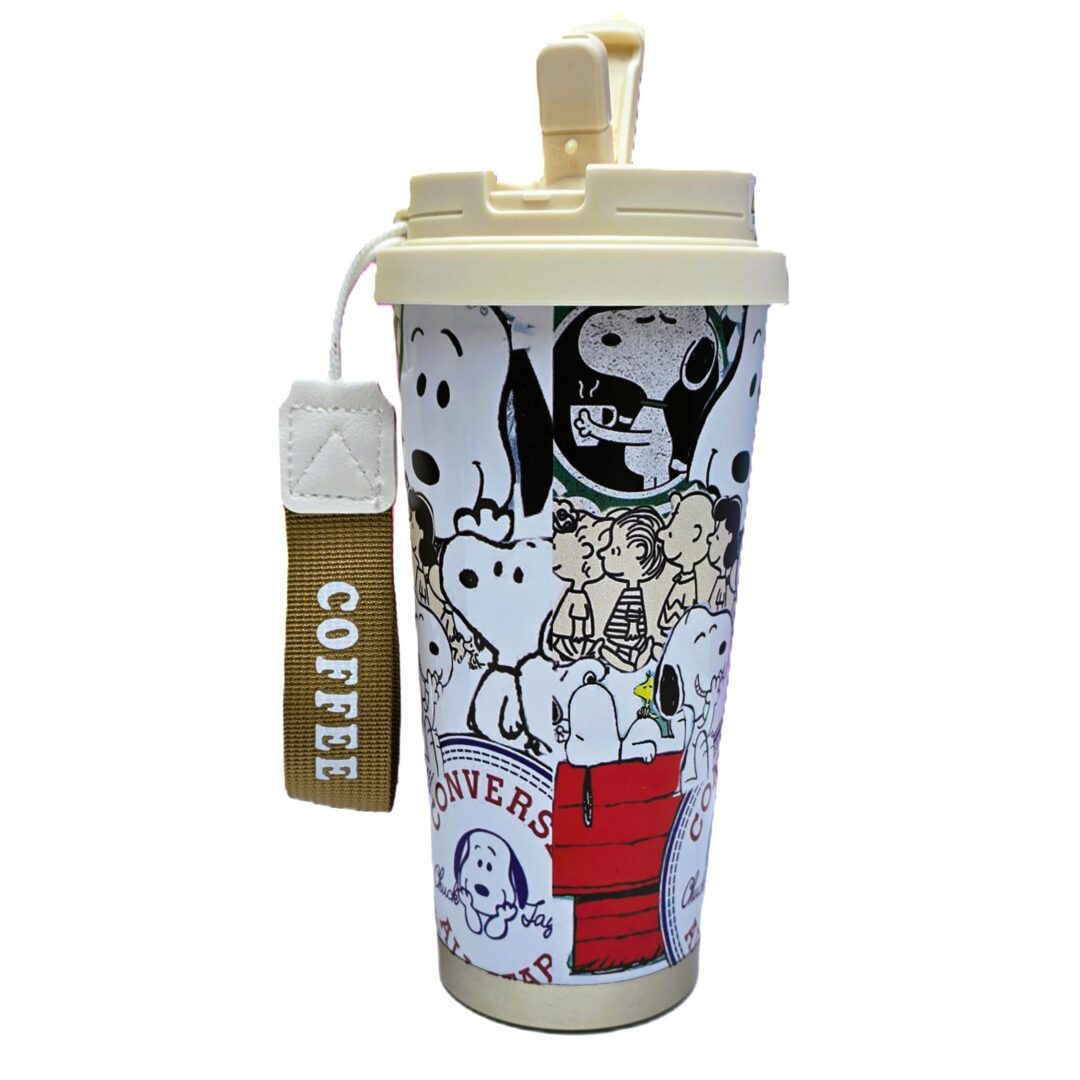 Termo Térmico Snoopy– Acero inoxidable conserva frío y calor