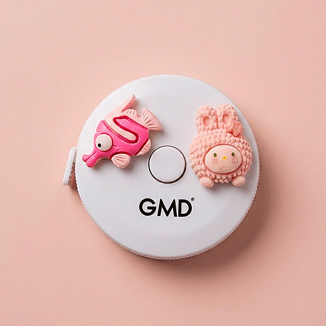 Cinta métrica clásica GMD Rosada - Imagen 3