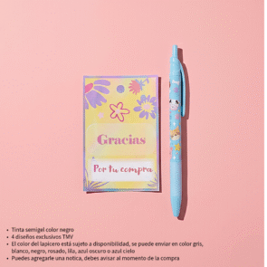 lapicero diseños tmv