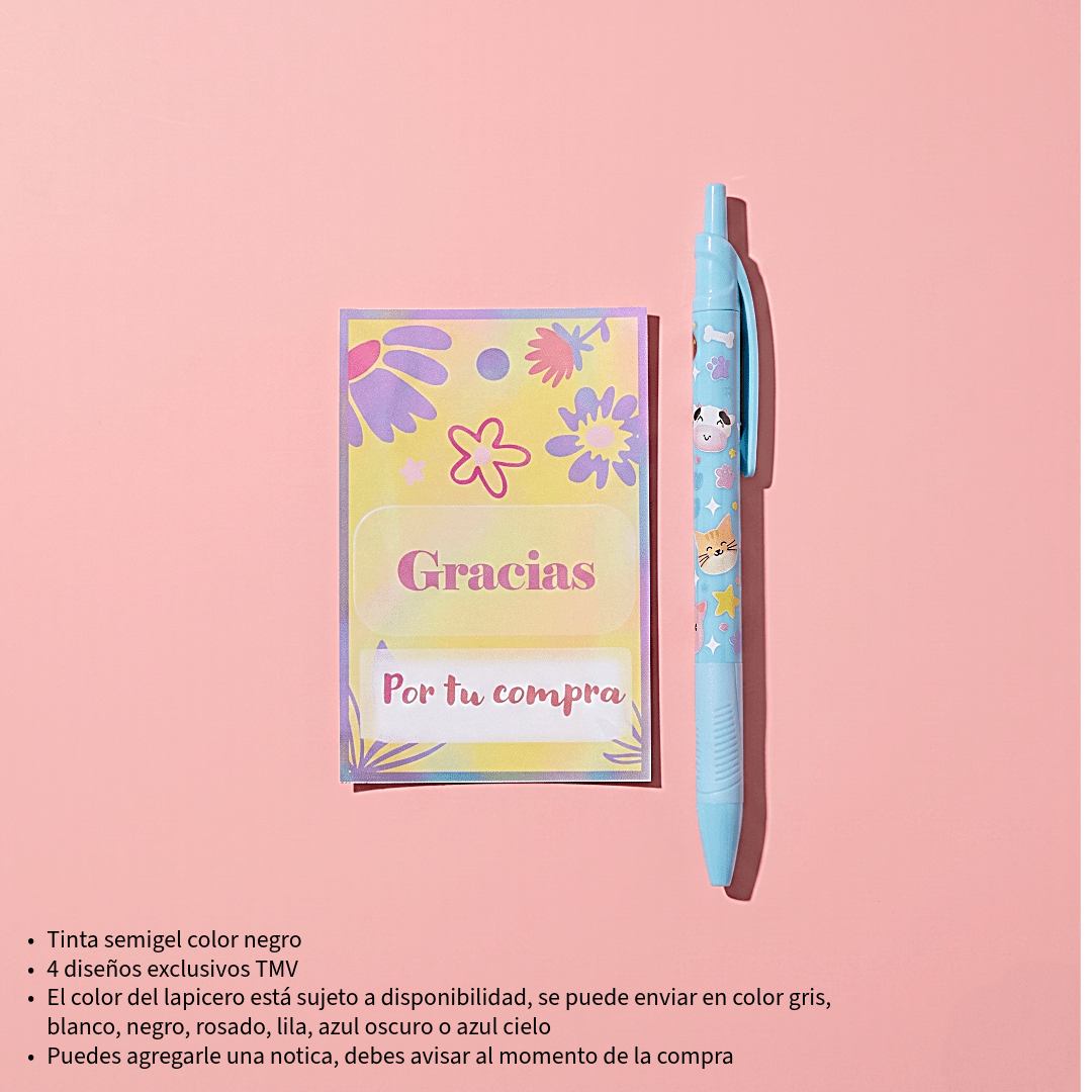 Lapiceros con Ilustraciones Exclusivas TMV