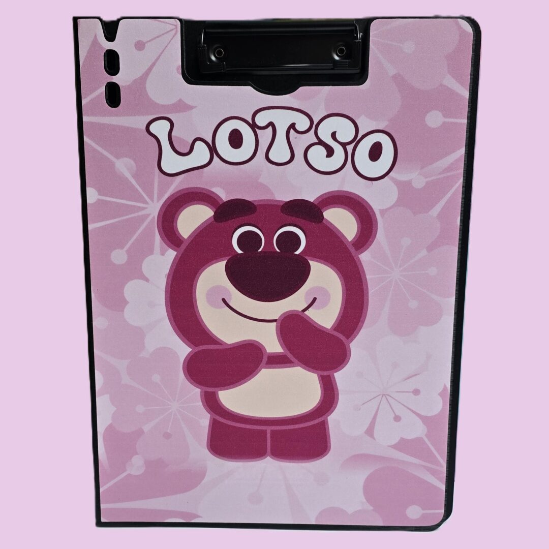 Tabla de apoyo o planillero Lotso