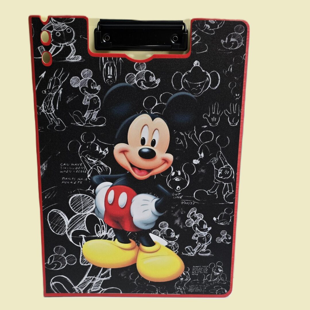 Tabla de apoyo o planillero Micke Mouse
