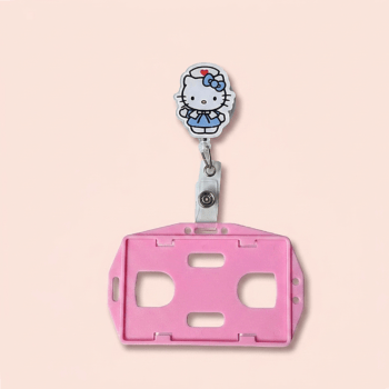 Portacarnet con Yoyo Enfermera Hello Kitty