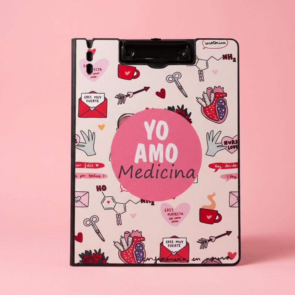 Tabla de apoyo o planillero amo medicina