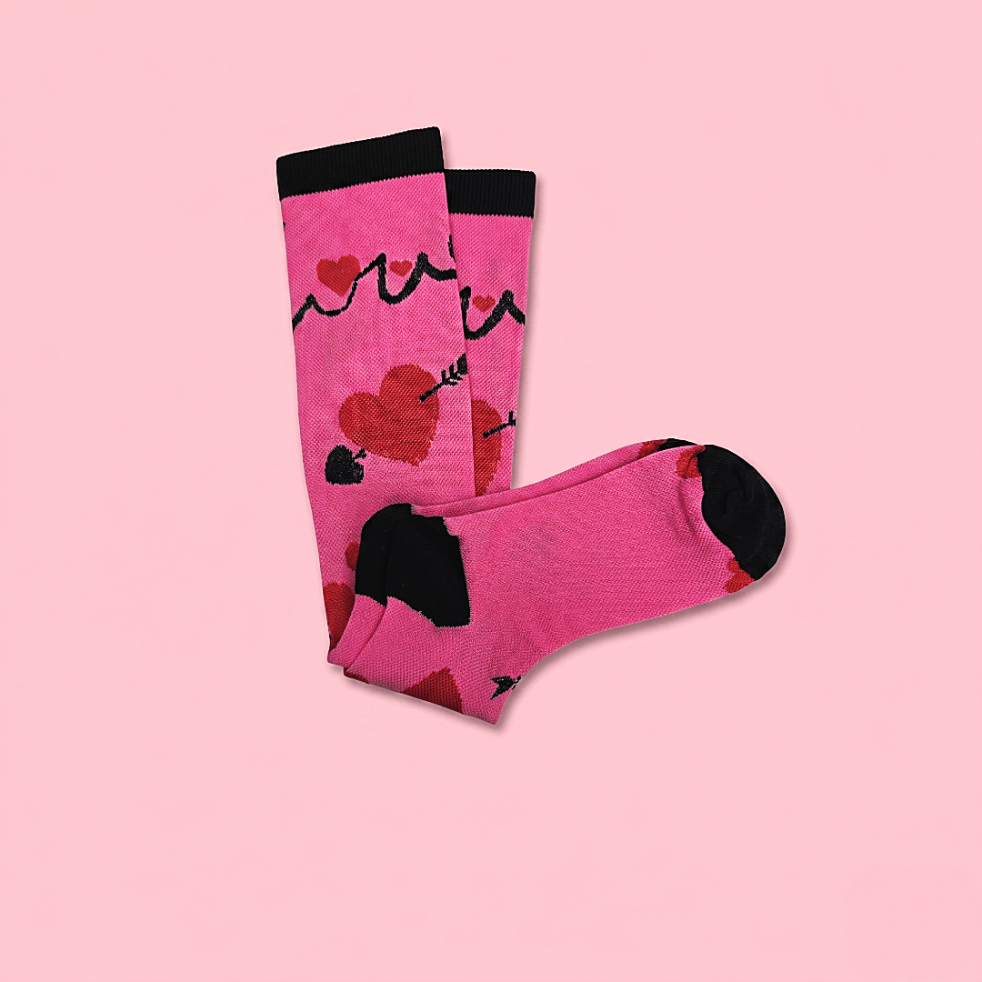 Medias de Compresión Cupido Color Rosadas