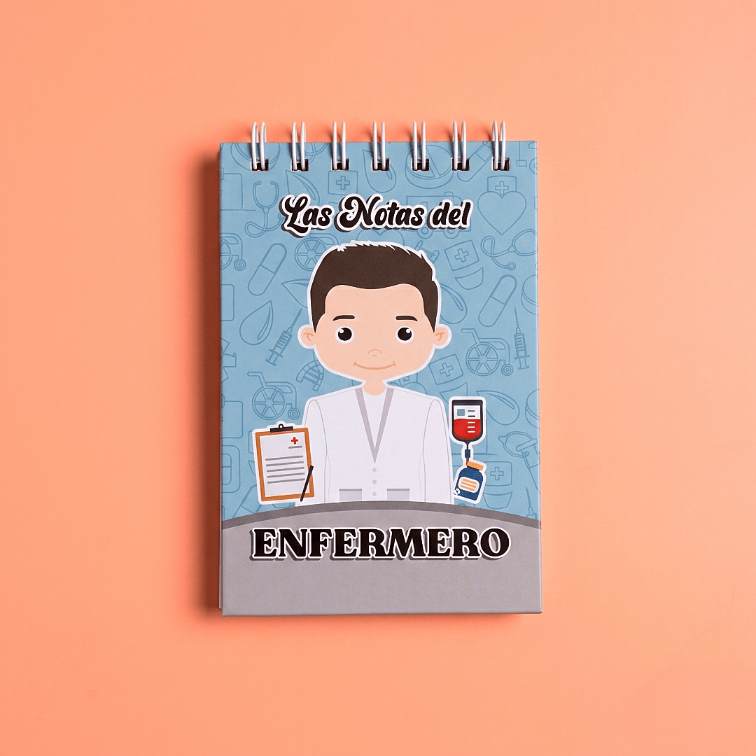 Mini Libreta Las notas del Enfermero