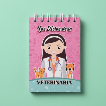 Mini Libreta Las Notas de la Veterinaria