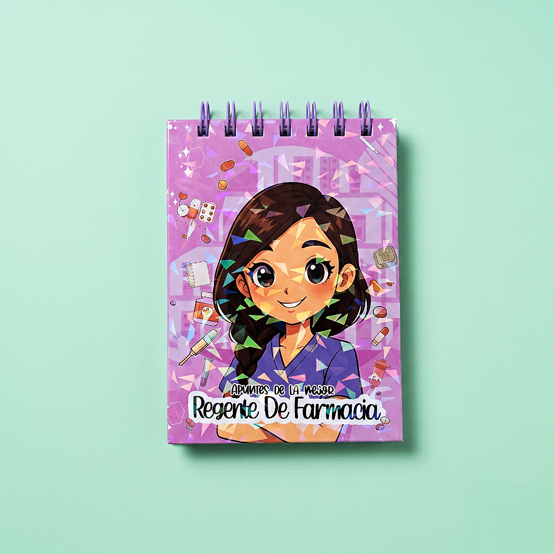 Mini Libreta Regente de Farmarcia