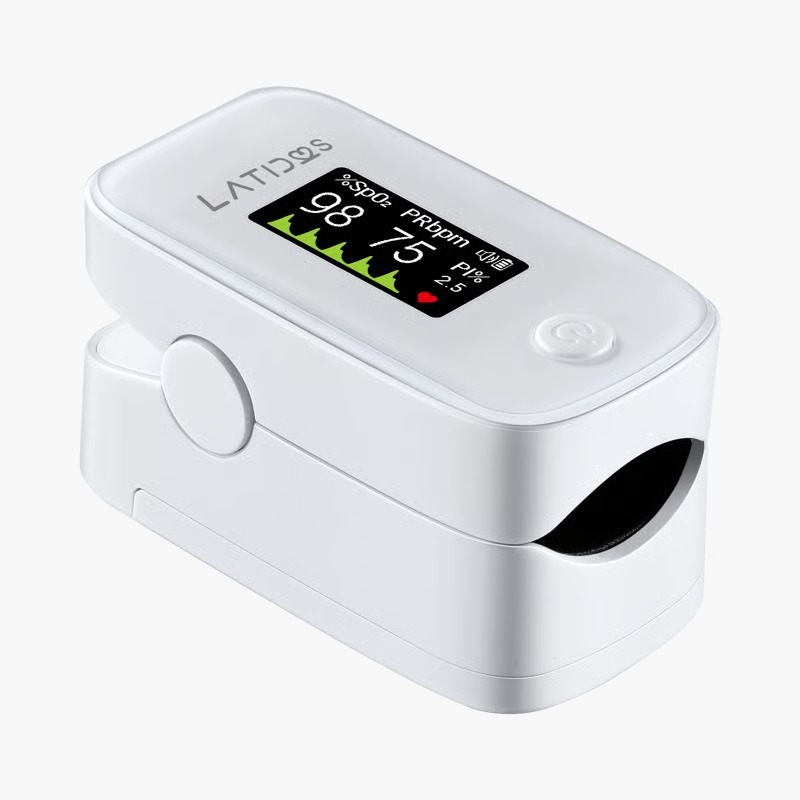 Oxímetro GMDPX-202 Adulto con Curva Pletismográfica, Índice de Perfusión y Alarma - Imagen 2